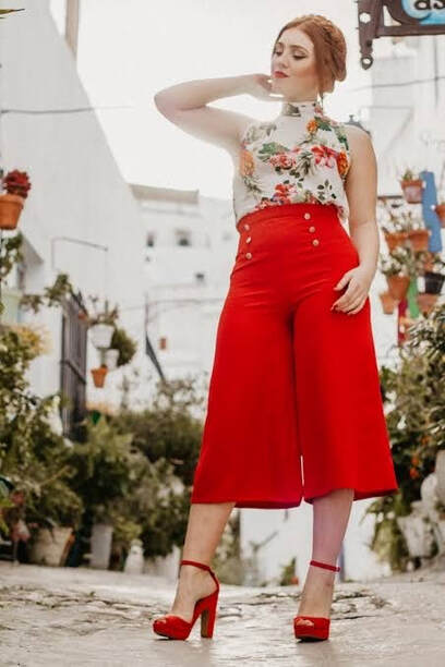 Sudadera roja, pantalones culotte y unas sneakers: crea un look cómodo y  romántico con estas prendas made in Spain